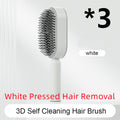 Hair Brush For Women, One-key Cleaning Hair Loss Airbag Massage Scalp Comb Anti-Static Hairbrush