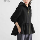 New Japanese And Korean Style Women's Hooded Sweatshirt Jacket