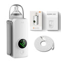 Portable Bottle Warmer with Display for Travel, 6000mAh Battery-Powered