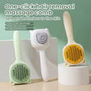 Pet Spray Comb, One-key Spray, Deep Hair Removal, One Comb For Multiple Purposes, Suitable For A Variety Of Pets