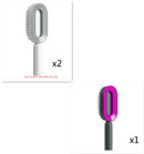Hair Brush For Women, One-key Cleaning Hair Loss Airbag Massage Scalp Comb Anti-Static Hairbrush