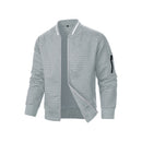 Men's Zip-up Stand Collar Sweatshirt Jacket