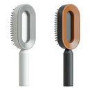 Hair Brush For Women, One-key Cleaning Hair Loss Airbag Massage Scalp Comb Anti-Static Hairbrush