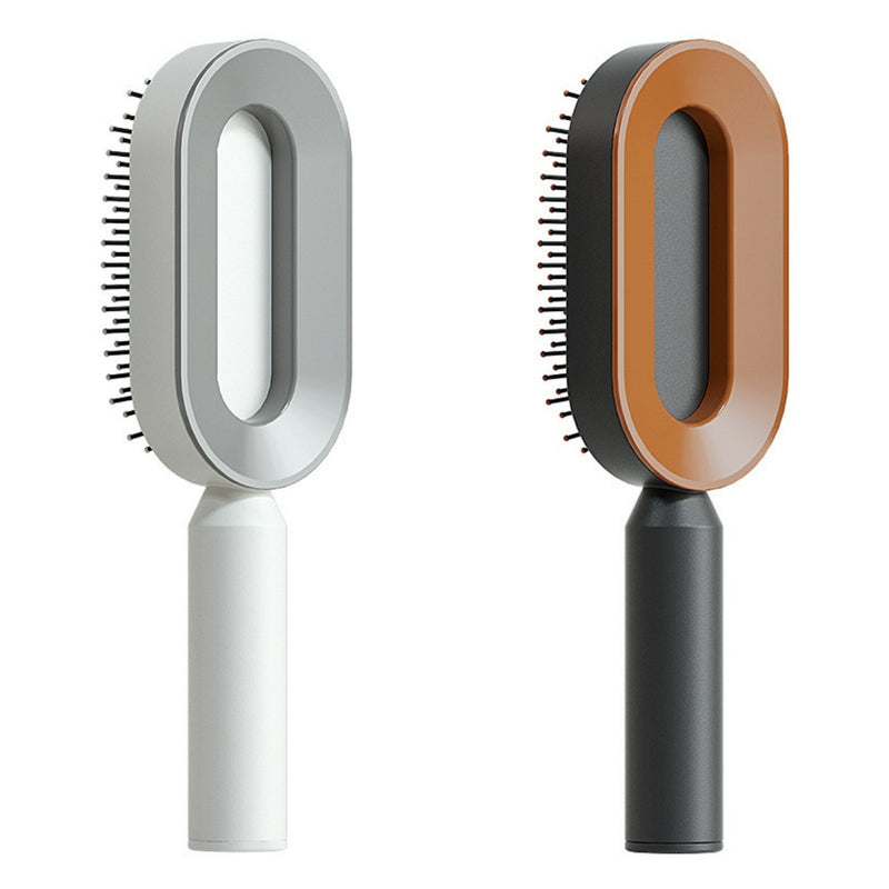Hair Brush For Women, One-key Cleaning Hair Loss Airbag Massage Scalp Comb Anti-Static Hairbrush