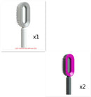 Hair Brush For Women, One-key Cleaning Hair Loss Airbag Massage Scalp Comb Anti-Static Hairbrush