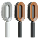 Hair Brush For Women, One-key Cleaning Hair Loss Airbag Massage Scalp Comb Anti-Static Hairbrush