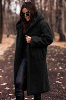 Autumn Winter Fashion Elegant Long Coat Woman