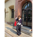 Fashion Fake Two-piece Long Sleeve Shirt Women