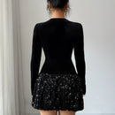 Elegant And Advanced Sequin Dress For Women