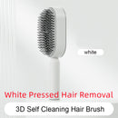Hair Brush For Women, One-key Cleaning Hair Loss Airbag Massage Scalp Comb Anti-Static Hairbrush