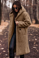 Autumn Winter Fashion Elegant Long Coat Woman