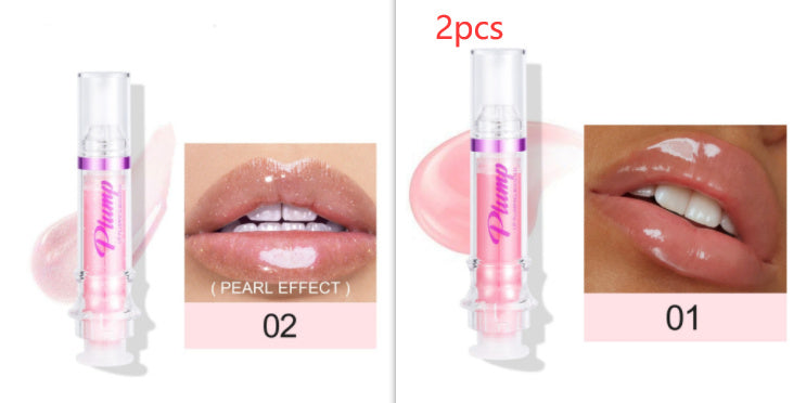 HANDAIYAN Lip Plumping Booster Gloss ,Lip Mirror Liquid Lipstick