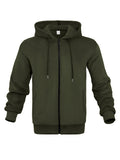 Fashion Casual Zippered Hooded Sweatshirt For Men
