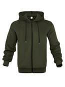 Fashion Casual Zippered Hooded Sweatshirt For Men