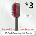 Hair Brush For Women, One-key Cleaning Hair Loss Airbag Massage Scalp Comb Anti-Static Hairbrush