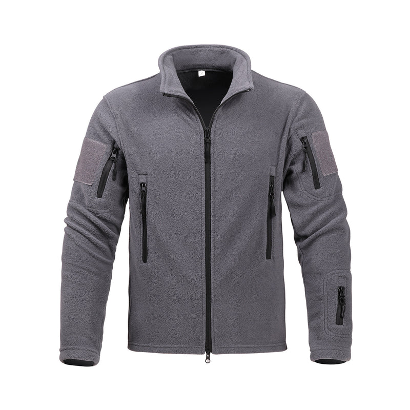 Men's Fleece Jacket Thickened Warm Coat