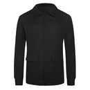 European And American Casual Wool Jacket Long Sleeve Lapel Top