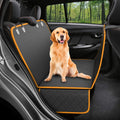 Dog Car Seat Cover View Mesh Pet Carrier Hammock Safety Protector ,Car Rear Back Seat Mat With Zipper And Pocket For Travel
