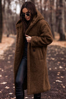 Autumn Winter Fashion Elegant Long Coat Woman
