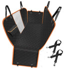 Dog Car Seat Cover View Mesh Pet Carrier Hammock Safety Protector ,Car Rear Back Seat Mat With Zipper And Pocket For Travel