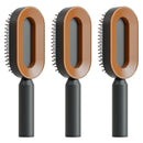 Hair Brush For Women, One-key Cleaning Hair Loss Airbag Massage Scalp Comb Anti-Static Hairbrush