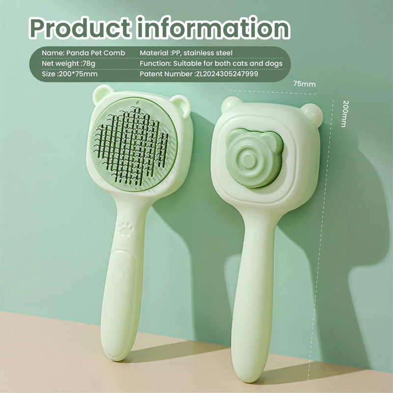Pet Spray Comb, One-key Spray, Deep Hair Removal, One Comb For Multiple Purposes, Suitable For A Variety Of Pets