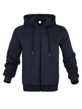 Fashion Casual Zippered Hooded Sweatshirt For Men