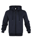 Fashion Casual Zippered Hooded Sweatshirt For Men
