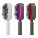 Hair Brush For Women, One-key Cleaning Hair Loss Airbag Massage Scalp Comb Anti-Static Hairbrush