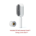 Hair Brush For Women, One-key Cleaning Hair Loss Airbag Massage Scalp Comb Anti-Static Hairbrush