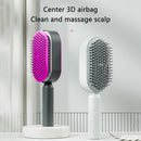 Hair Brush For Women, One-key Cleaning Hair Loss Airbag Massage Scalp Comb Anti-Static Hairbrush