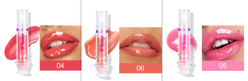 HANDAIYAN Lip Plumping Booster Gloss ,Lip Mirror Liquid Lipstick