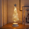LED Christmas Tree Spiral Light Table