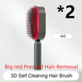 Hair Brush For Women, One-key Cleaning Hair Loss Airbag Massage Scalp Comb Anti-Static Hairbrush