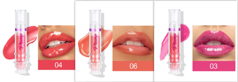 HANDAIYAN Lip Plumping Booster Gloss ,Lip Mirror Liquid Lipstick