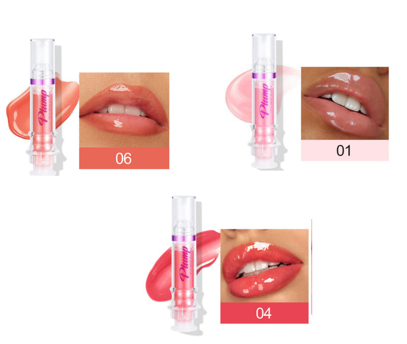 HANDAIYAN Lip Plumping Booster Gloss ,Lip Mirror Liquid Lipstick