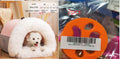 New Splice Portable Pet Nest Portable Autumn And Winter Warm Dog Nest Moisture-proof Long Fur Cat Nest