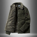 Men's Thick Fleece Short Cotton Jacket