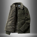 Men's Thick Fleece Short Cotton Jacket