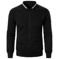 Men's Zip-up Stand Collar Sweatshirt Jacket