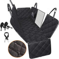 Dog Car Seat Cover View Mesh Pet Carrier Hammock Safety Protector ,Car Rear Back Seat Mat With Zipper And Pocket For Travel