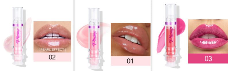 HANDAIYAN Lip Plumping Booster Gloss ,Lip Mirror Liquid Lipstick