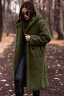 Autumn Winter Fashion Elegant Long Coat Woman
