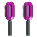 Hair Brush For Women, One-key Cleaning Hair Loss Airbag Massage Scalp Comb Anti-Static Hairbrush