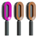 Hair Brush For Women, One-key Cleaning Hair Loss Airbag Massage Scalp Comb Anti-Static Hairbrush