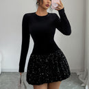 Elegant And Advanced Sequin Dress For Women