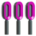 Hair Brush For Women, One-key Cleaning Hair Loss Airbag Massage Scalp Comb Anti-Static Hairbrush