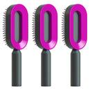 Hair Brush For Women, One-key Cleaning Hair Loss Airbag Massage Scalp Comb Anti-Static Hairbrush