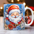 Creative 3D Christmas Ceramic Mug Unique Space Design Christmas Gifts For Kids Adults Kitchen Gadgets