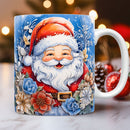 Creative 3D Christmas Ceramic Mug Unique Space Design Christmas Gifts For Kids Adults Kitchen Gadgets